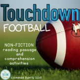 TOUCHDOWN NonFiction reading comprehension