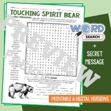 TOUCHING SPIRIT BEAR Word Search Puzzle Novel, Book Review