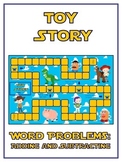 TOY STORY - Word Problems Adding & Subtracting - Math Folder Game