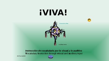 Preview of ¡VIVA! Sets 1 - 13 Content Slides - Comprehensible Input - Listening - Spanish 1