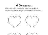 TPT: 4 Corazones SEL Drawing