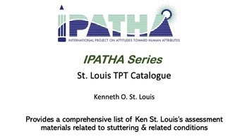 Preview of A TPT Catalogue for Kenneth St. Louis
