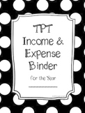 TPT Income & Expense Binder