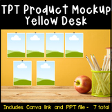 TPT Product Listing Mockup- Yellow Desk