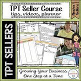 TPT Seller Course Tips Videos Planner and More