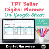 TPT Seller Digital Planner w/ Google Sheets