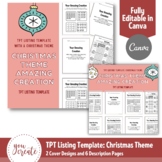 TPT Seller Product Cover and Preview Template - Product & 