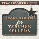 TPT Seller Store Review - Seller's Report Card with Brandi