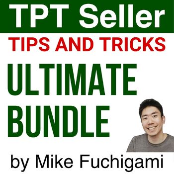 Preview of TPT Seller Tips and Tricks ULTIMATE BUNDLE by Mike Fuchigami: TPT SEO Data Tools