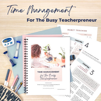 Preview of TPT Seller Toolbox: Time-Management for Teacherpreneurs
