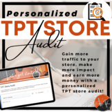 TPT Store Audit for Teacher Sellers 