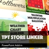 TPT Store Linker - PowerPoint Add-in