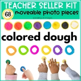 TPT Teacher Seller Tool Kit Moveable Pieces for Dough mats