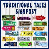 TRADITIONAL TALES SIGNPOST DISPLAY TEACHING RESOURCES- EYF