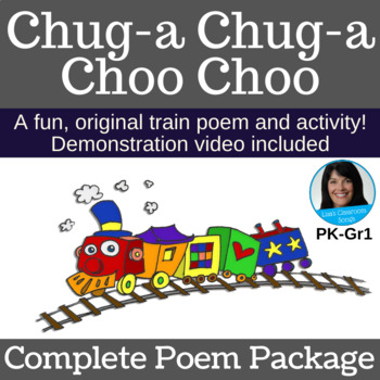 Preview of TRAIN Poem and Activity | Follow the Leader | mp3s, PDF, SMART, video