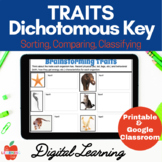 TRAITS, Dichotomous Key, SORTING | Google Classroom | Dist