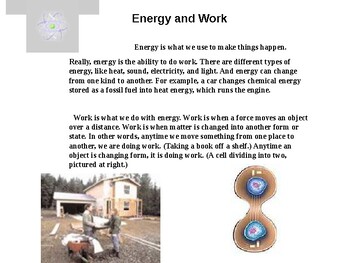Preview of TRANSFORM INTO ENERGY! (forms of energy)