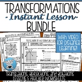 TRANSFORMATIONS GUIDED NOTES AND PRACTICE BUNDLE