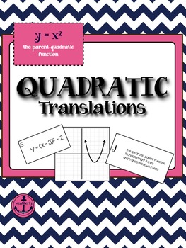 Preview of TRANSFORMATIONS - Quadratic Translations