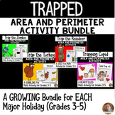 TRAPPED: Bundle of Area and Perimeter Activities for Grades 3-5
