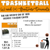 TRASHKETBALL Game | Multiplying and Dividing Fractions and