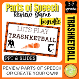 TRASHKETBALL Bundle Parts of Speech Review + Blank Templat