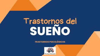 Preview of TRASTORNOS DEL SUEÑO