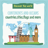 TRAVEL with US:learn all countries in world map, continent