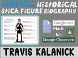 TRAVIS KALANICK Digital Historical Stick Figure Biography 