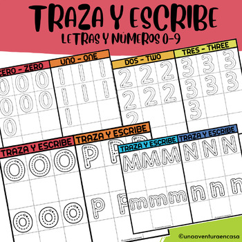 Preview of TRAZA Y ESCRIBE