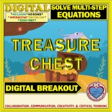 TREASURE CHEST: Digital Breakout about Solving Multi-Step 