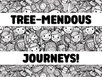 Preview of TREE-MENDOUS JOURNEYS! NAVIGATING SECOND GRADE ADVENTURES! Grade 2 Bulletin B