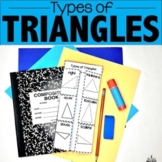 TRIANGLES: Types of Triangles & Triangles by Their Angles