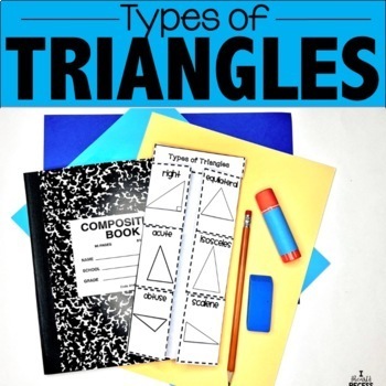 Preview of TRIANGLES: Types of Triangles & Triangles by Their Angles 