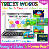 TRICKY WORDS (Jolly Phonics) Slides for Google Slides & Po