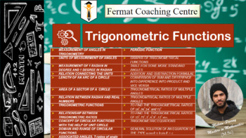 Preview of TRIGONOMETRIC FUNCTIONS