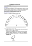 TRIGONOMETRY- ASSIGNMENT AND CLINOMETER ACTIVITY