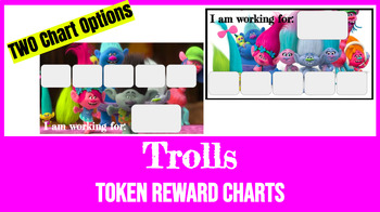 TROLLS Token Reward Board Behavior Management Chart Printable 