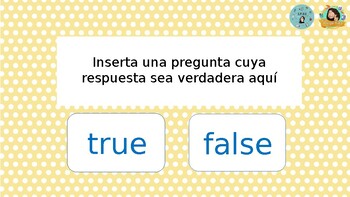 TRUE/FALSE TEMPLATE + NUMBERS DICE by Twinkletwinklelittleteacher
