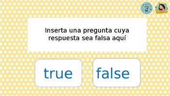 TRUE/FALSE TEMPLATE + NUMBERS DICE by Twinkletwinklelittleteacher