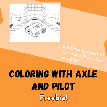 Preview of TRUE Robotics Coloring Pages