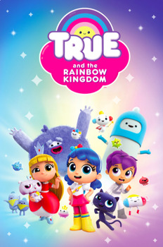 Preview of TRUE and the RAINBOW KINGDOM - ACTIVITIES, 14 pages, All about me, matching etc