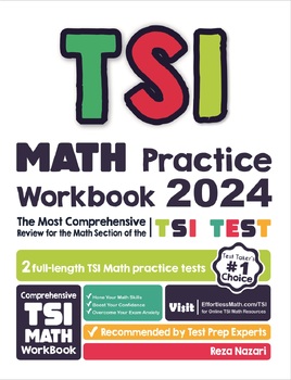 Preview of TSI Math Practice Workbook