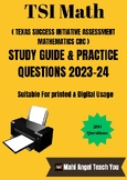 TSI Math Study Guide 2023-24: Printable for TSIA2 Exam success