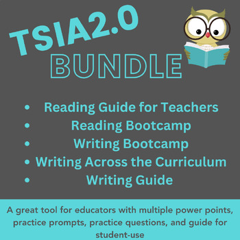 Preview of TSIA2.0 Reading + Writing Bundle