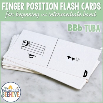 F Tuba Finger Chart