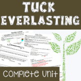 TUCK EVERLASTING No Prep Unit (Figurative Language & Commo