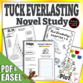 TUCK EVERLASTING NOVEL STUDY