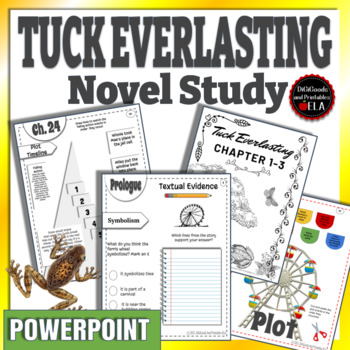 Preview of TUCK EVERLASTING NOVEL STUDY