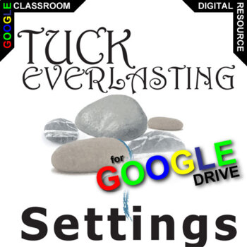 Preview of TUCK EVERLASTING Setting Analysis Activity DIGITAL Physical & Emotional